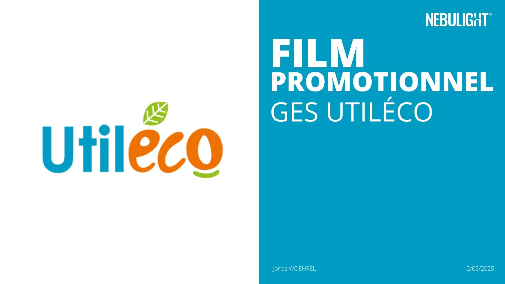 Image d'ouverture du film promotionnel Utiléco